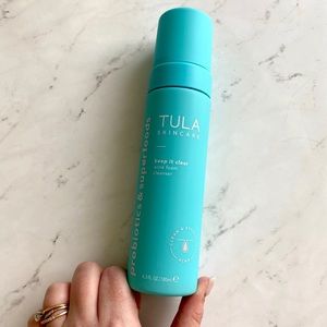 TULA Skincare keep it clear acne foam cleanser